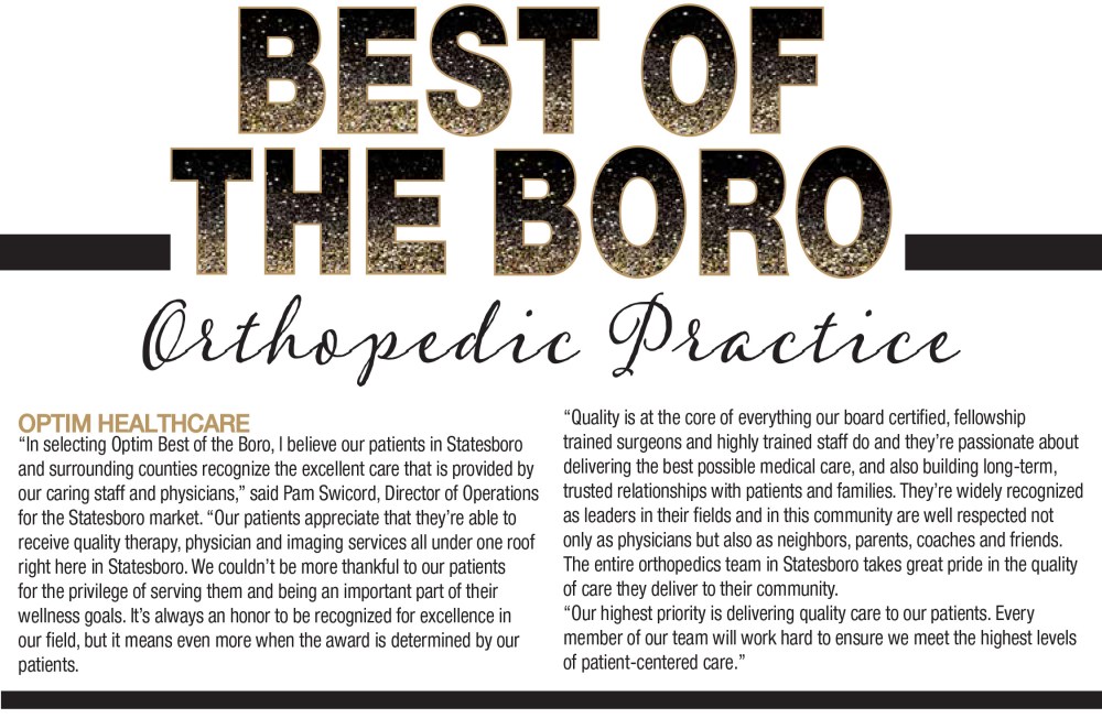 Optim Wins Big at "Best of the Boro"