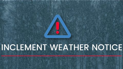 Inclement Weather Notice Facebook photo