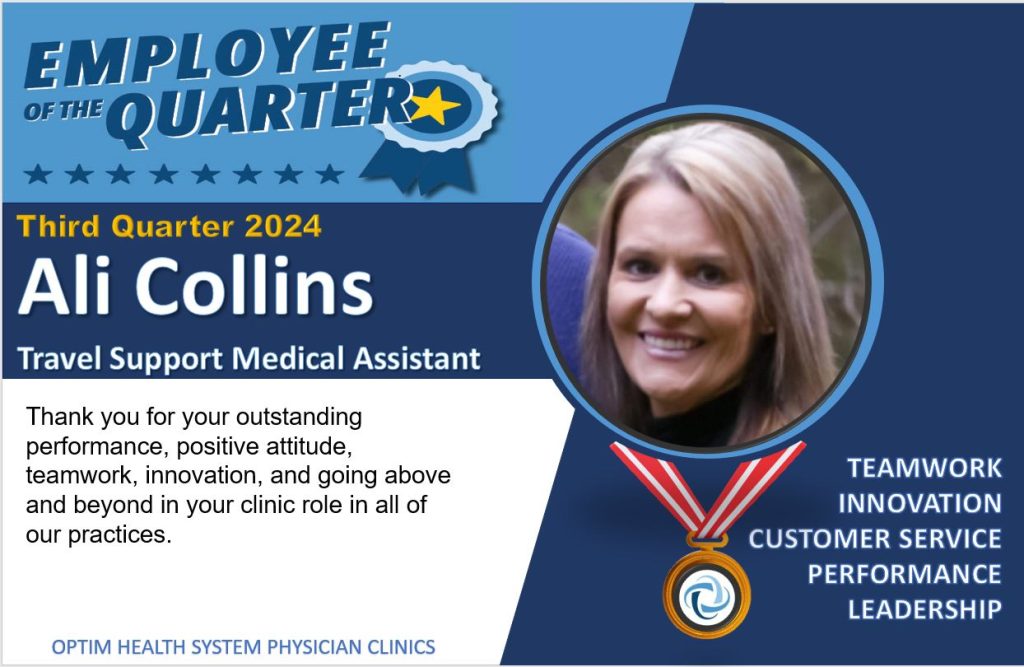 rd quarter Employee of the Quarter