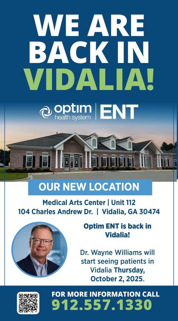 ENT moving back to Vidalia