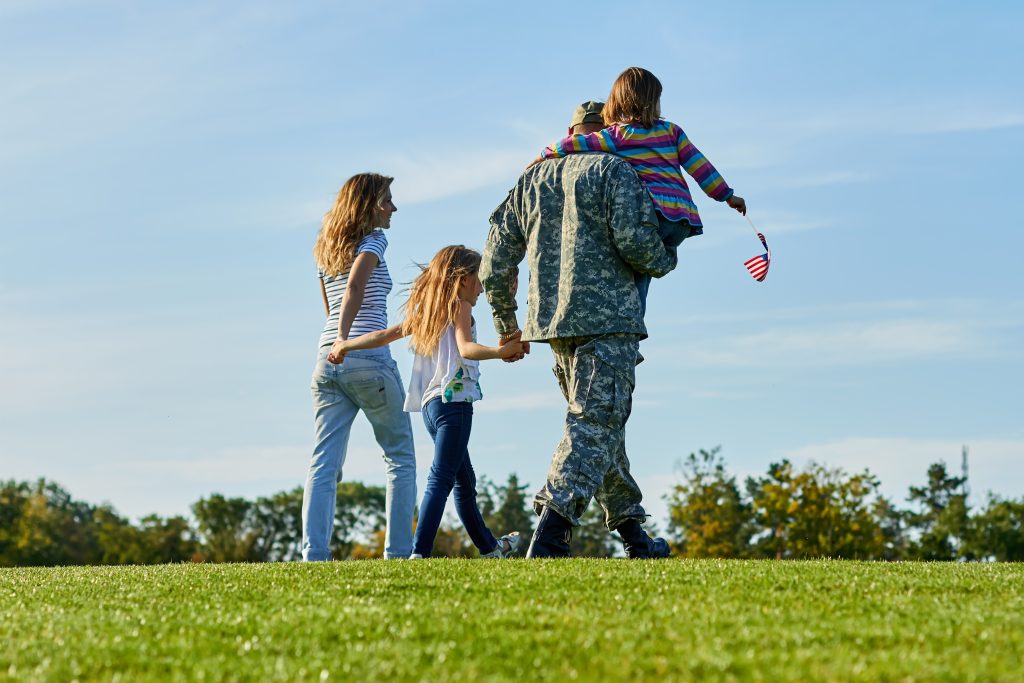 Miltary family